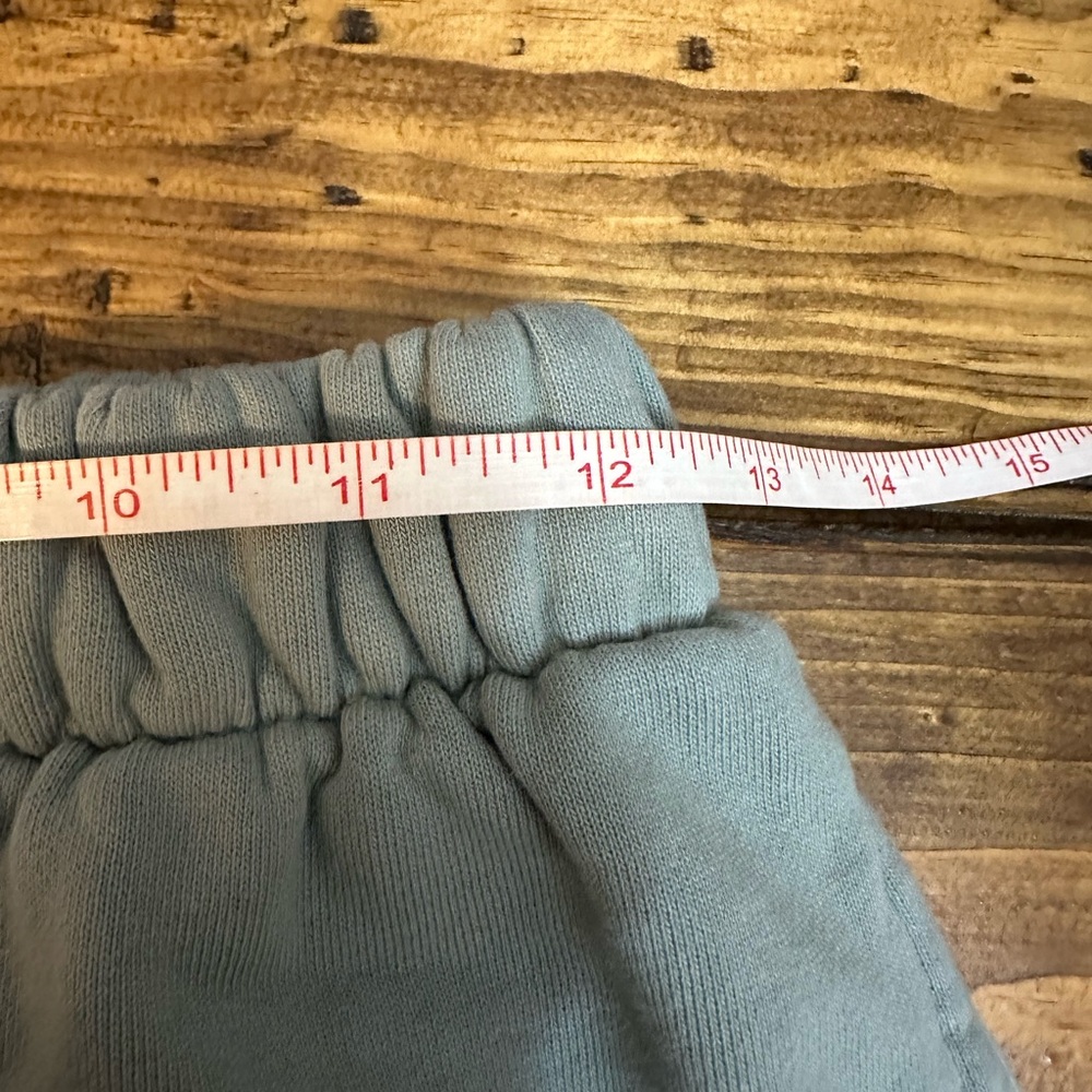 John Galt Sweatpants Womens S/M Sage Green Brandy Melville Jogger Pockets - Picture 6 of 7